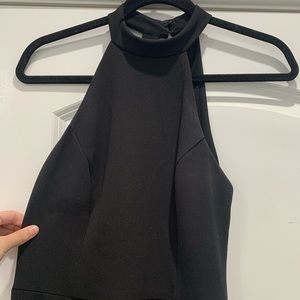 BHLDN black Montreal Dress